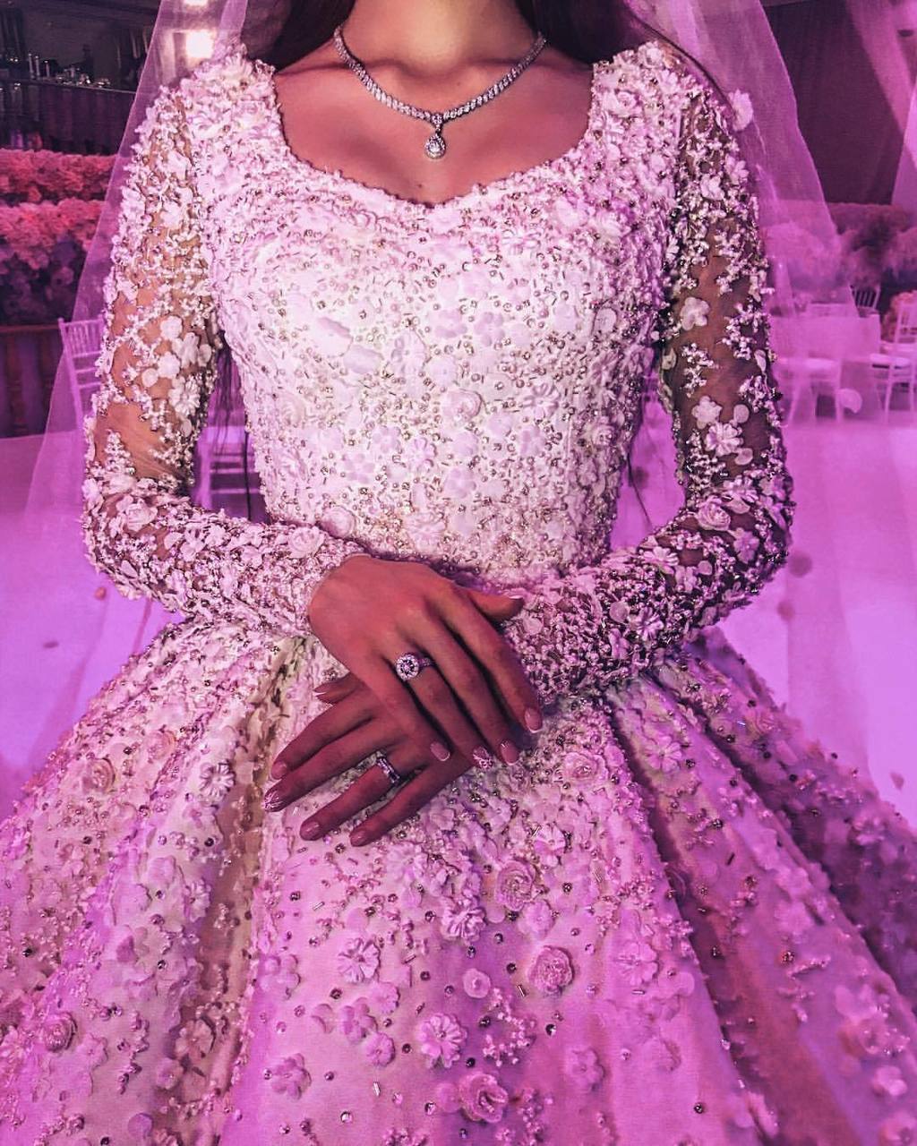 white, wedding dress, bridal dress and embellishment