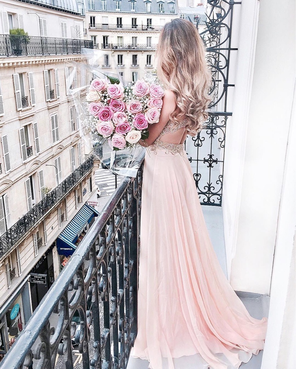 fashion, france, glamorous and pink