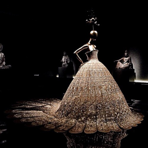 model, dark, Queen and night