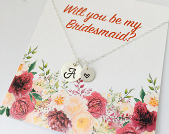 simple monogram, personalized and wedding gift