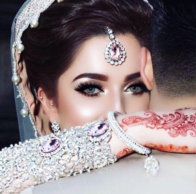 pakistani, fashion, bride and eyes