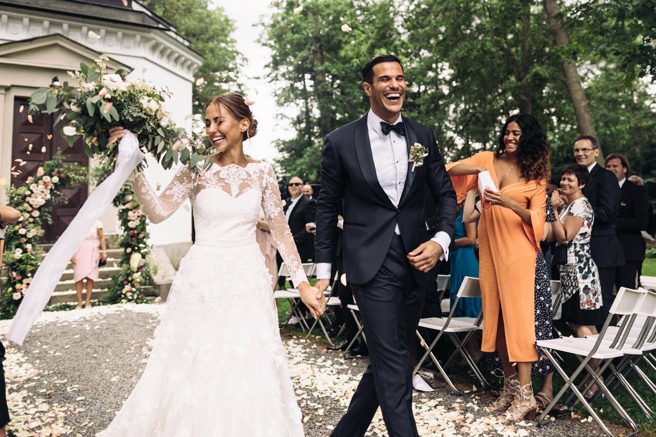 kenza zouiten, wedding dress, fashion and pretty