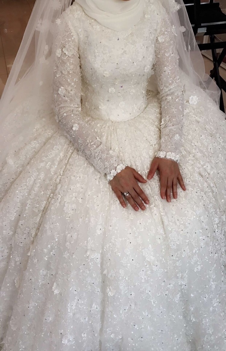 dress, engagement, weddingdress and romantic