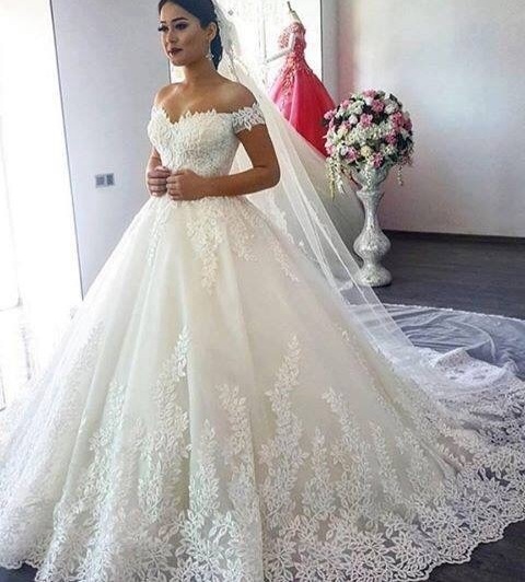 dress, bride, beautiful and extravaganza