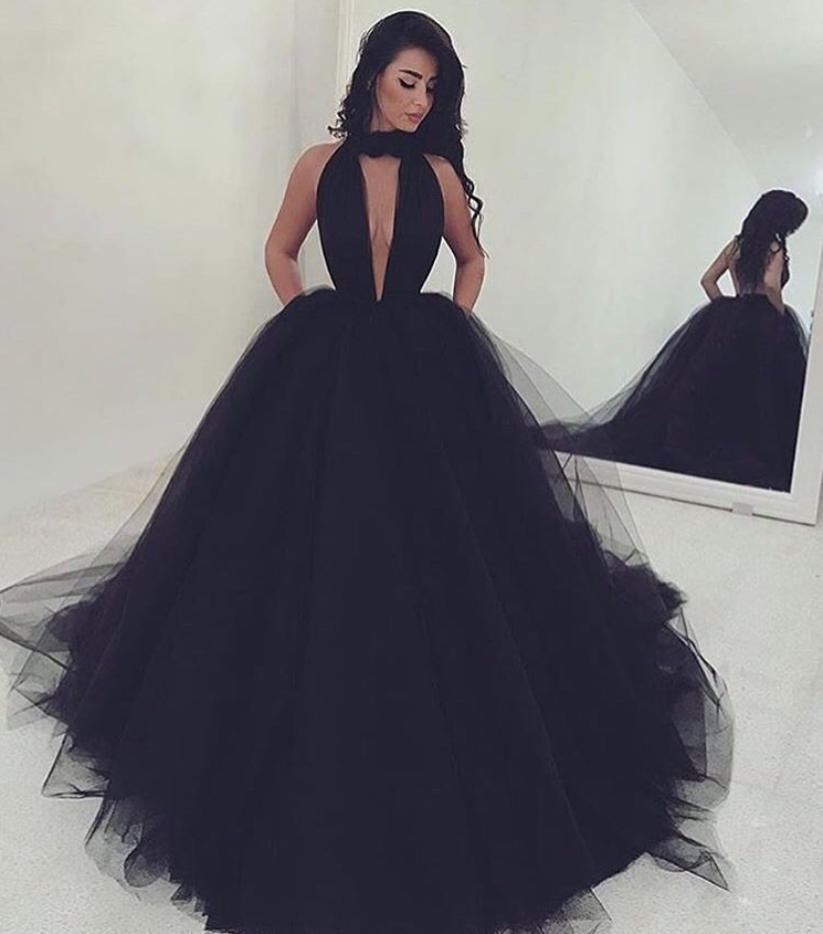beautiful, girl, black and long