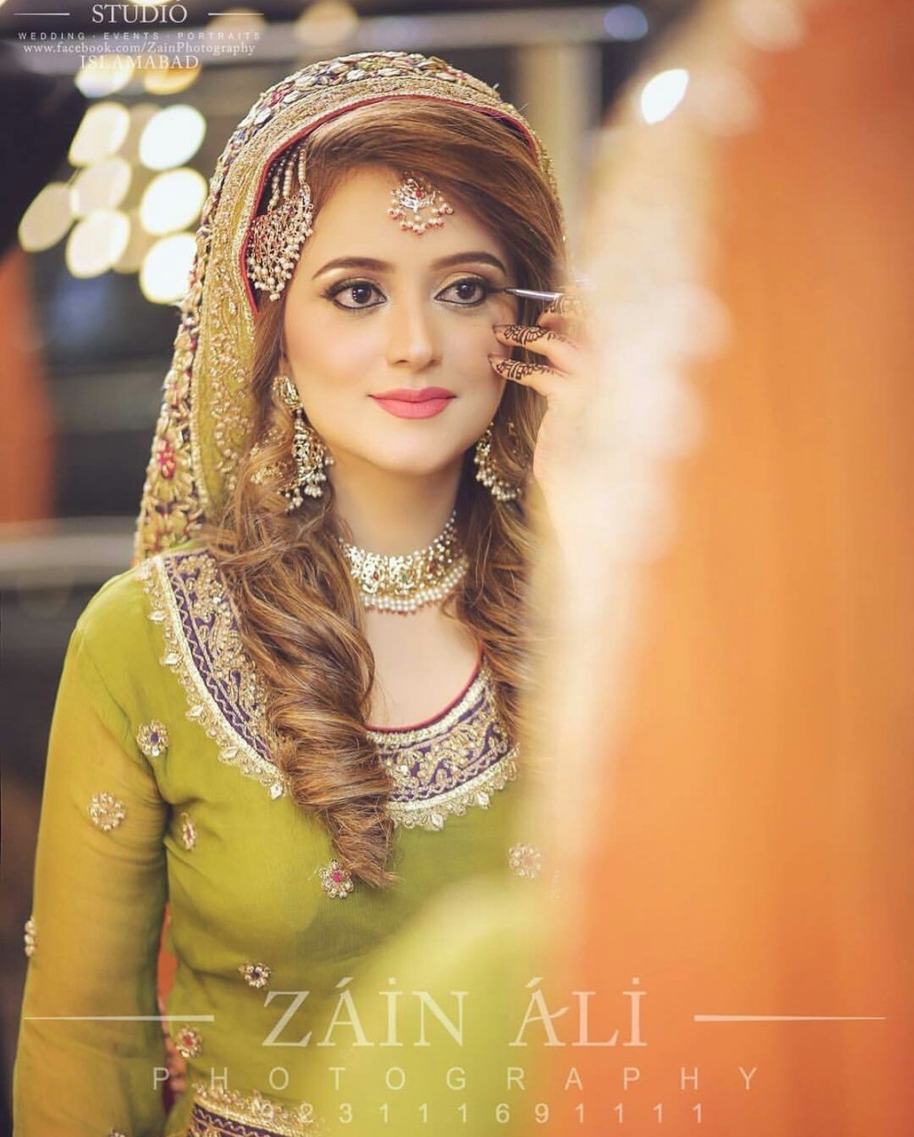 pakistani bride, dulhan, south asian and indian bride