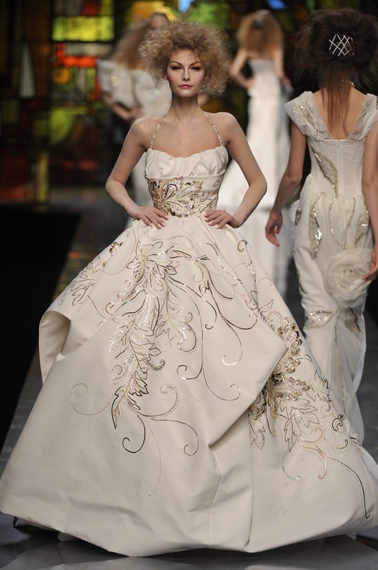 frock, pretty, wedding gown and nice