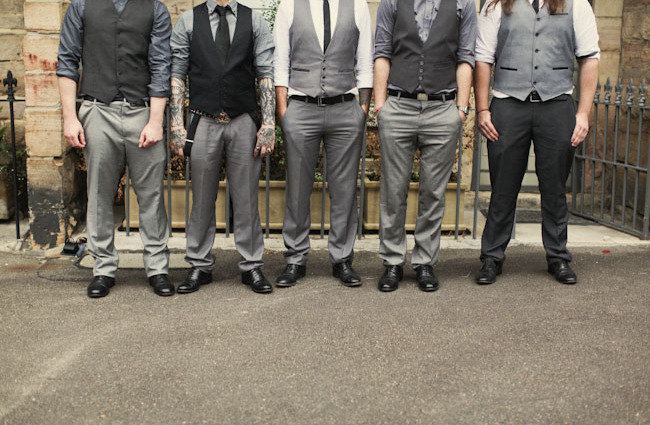 grooms men and Tattoos