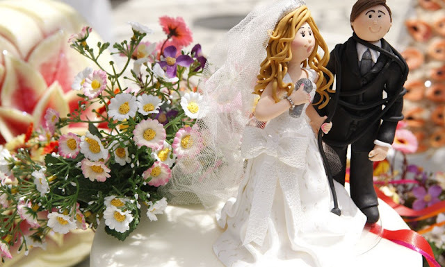 noiva, florews and wedding dress