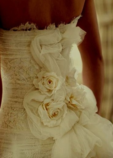 formal, flowing and bride