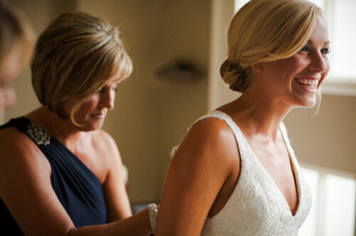 beautiful, blonde and mother