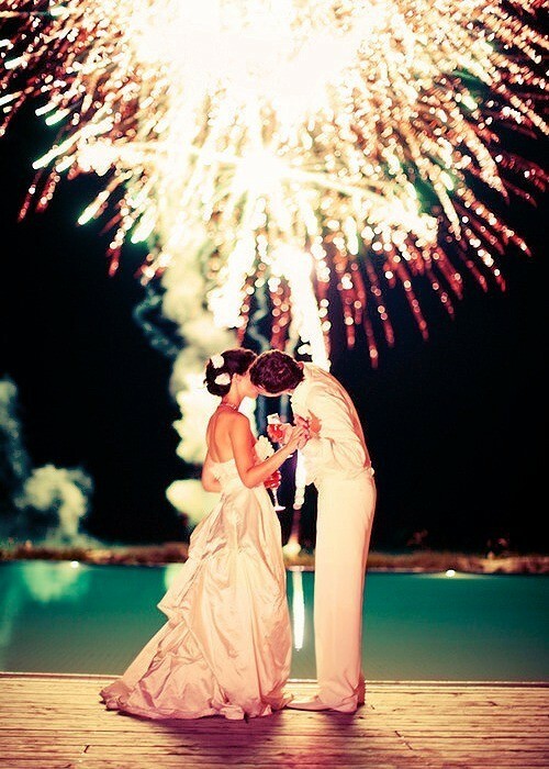 girl, firework, stunning and boy
