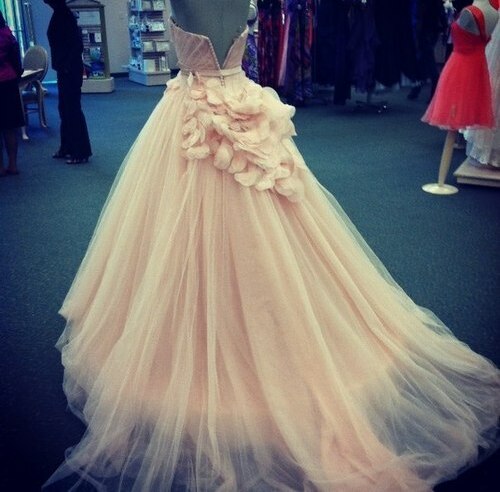 dress, long, beautiful and princess