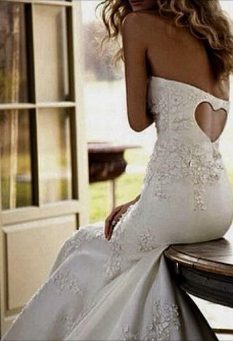 white, heart, beautifull and dress