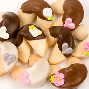 bells, half chocolate and flowers
