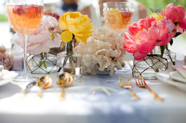 spring, food and table
