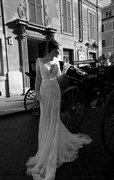 wedding dress, antique and black