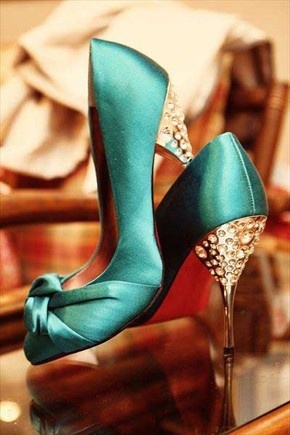 gorgeous, green and shoe