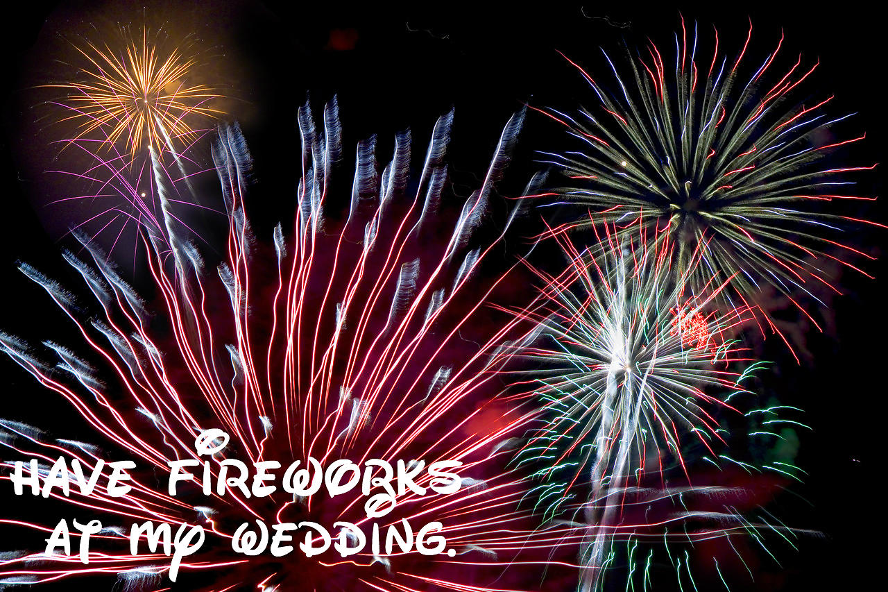 before i die, firework and couple