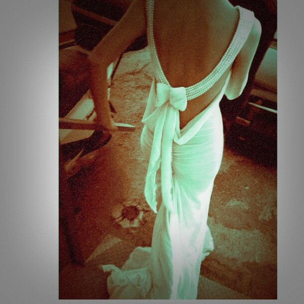 dress, white, nice and pretty