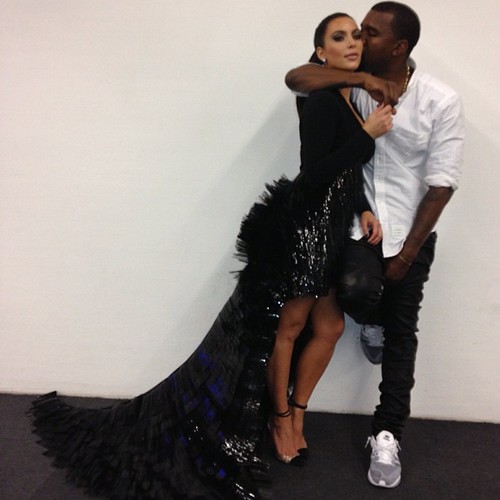 stars, kanye west, Relationship and kim kardashian