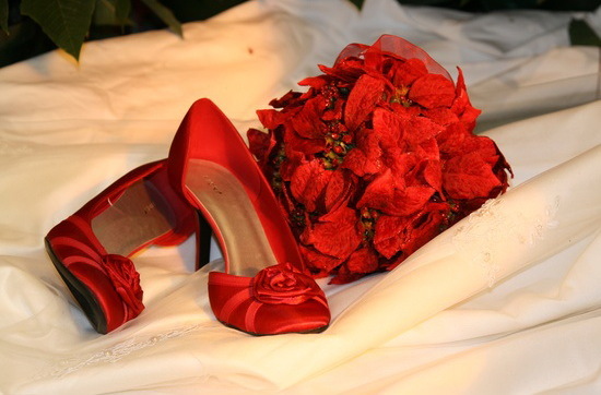 bridal, christmas and berries