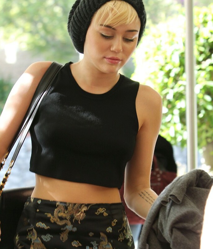 tattoo, miley cyrus, yellow and black