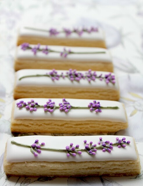 flower, purple, cake and lavender