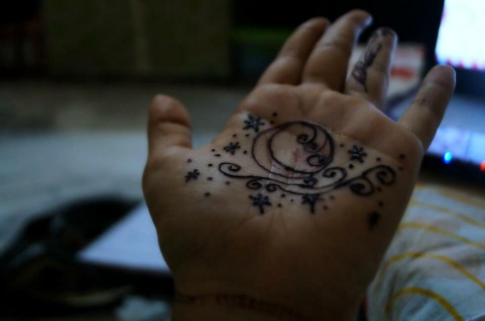 design, stars, mehndi and art