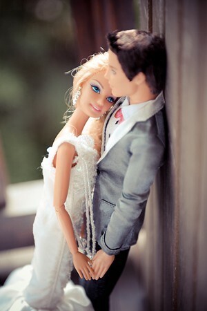 bride, ken and groom
