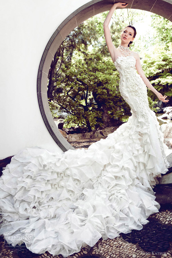 glamorous, white, luxury and yumi katsura