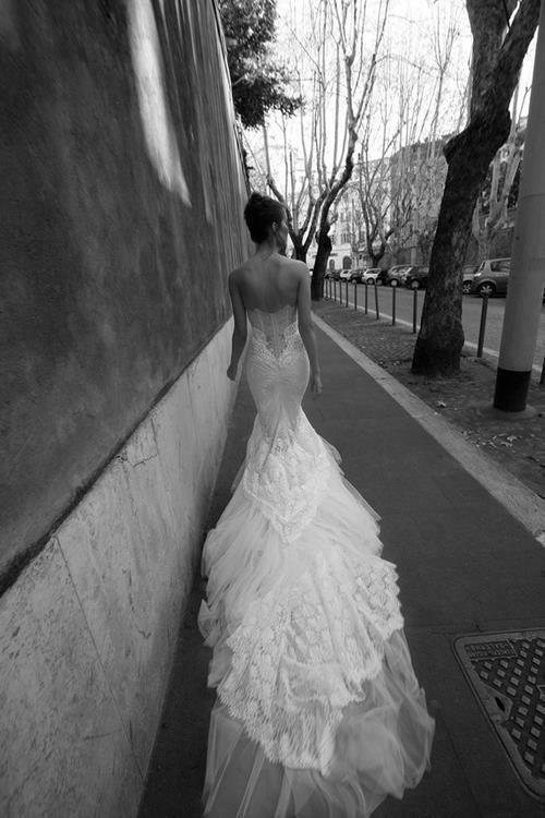 beautiful, white, dress and long
