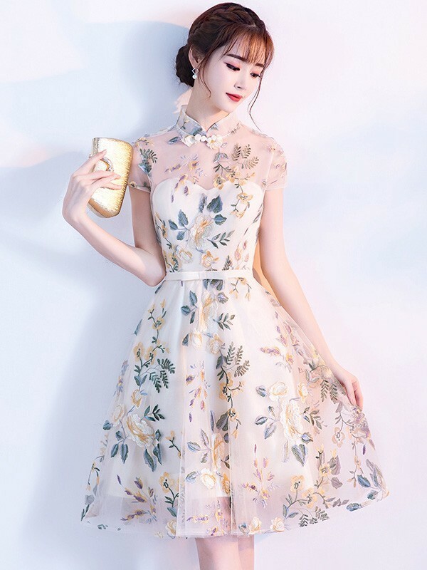 modern qipao, cheongsam, dress and qipao