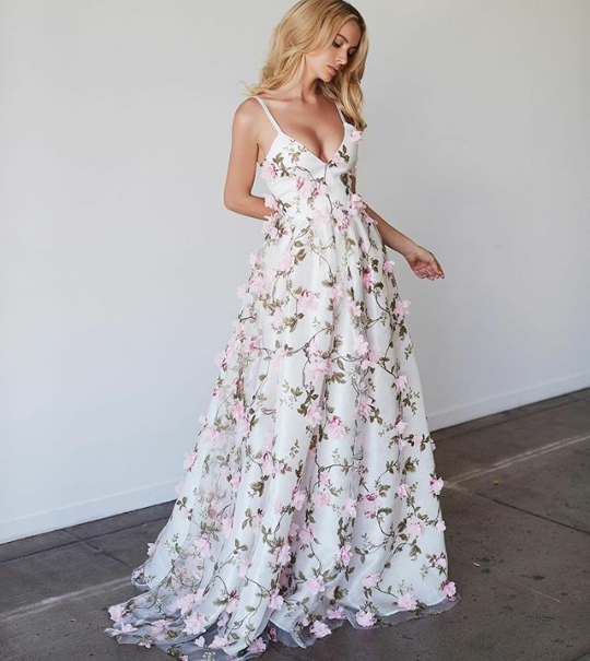 dress, romantic, lurelly and pink