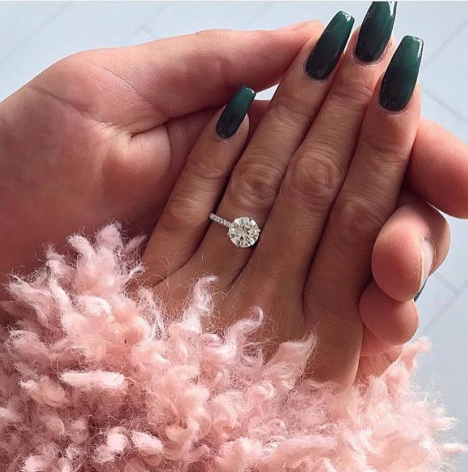 diamond, nails, nail art and ring