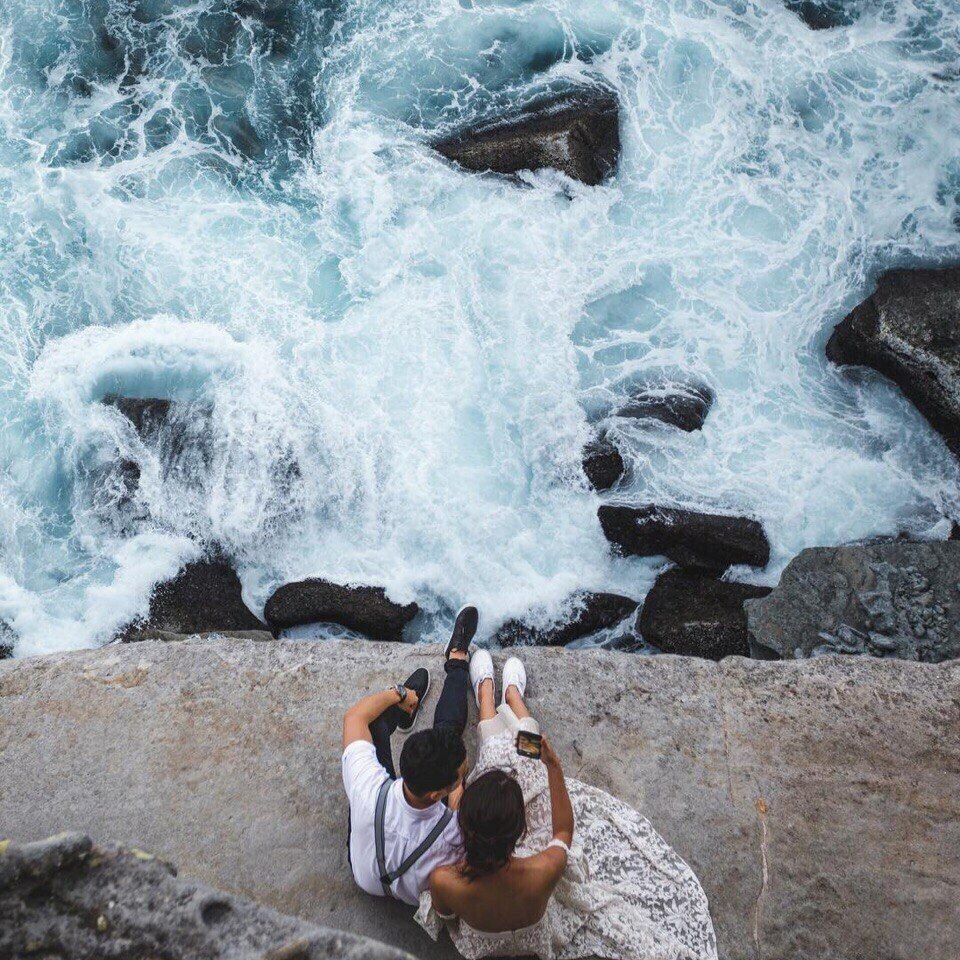 girlfriend, nature, romance and paradise