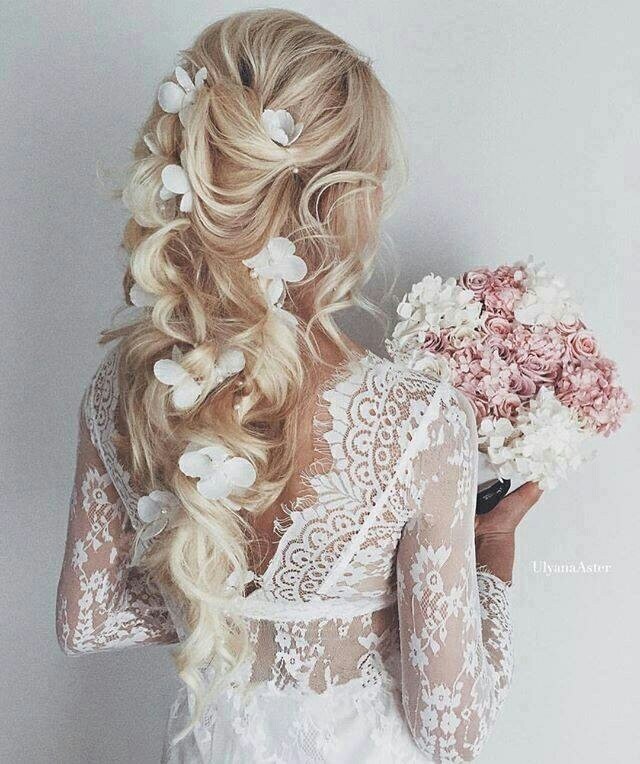 beautiful, flowers, pale and girl
