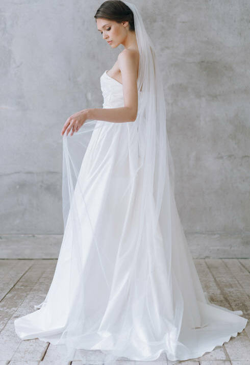wedding dress, tulle wedding dress, victoriaspirina and etsy