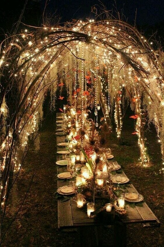 lightings, lights, night and beach
