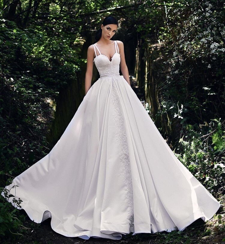 Couture, gown, fashion and white