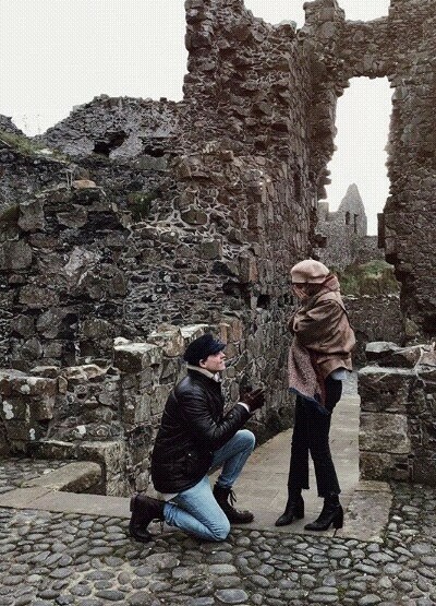 travel, proposal and love