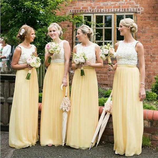 wedding dress and bridesmaid dress