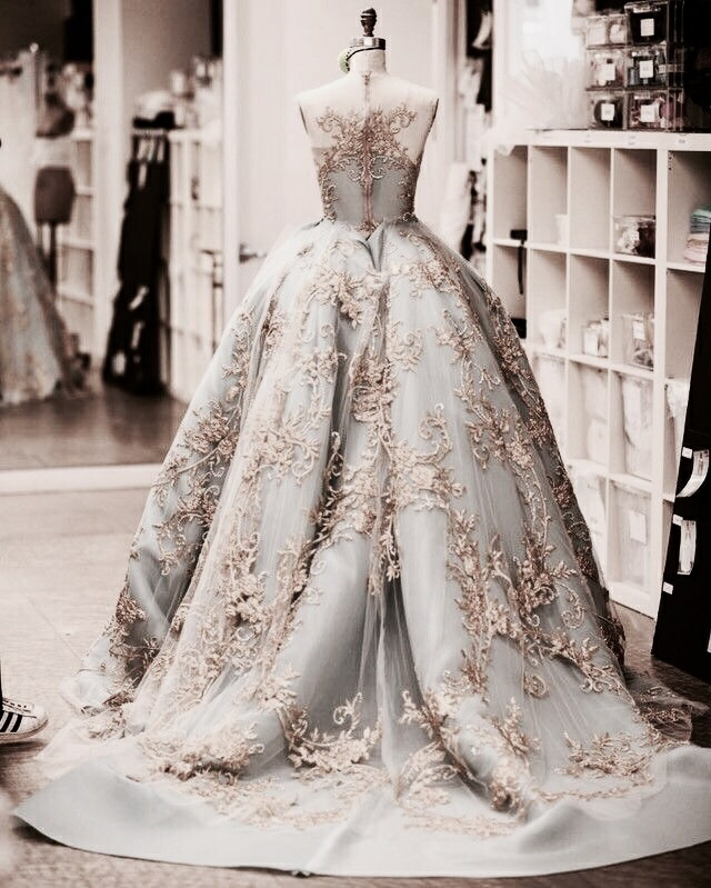 dress, high fashion, fashion and wedding dress