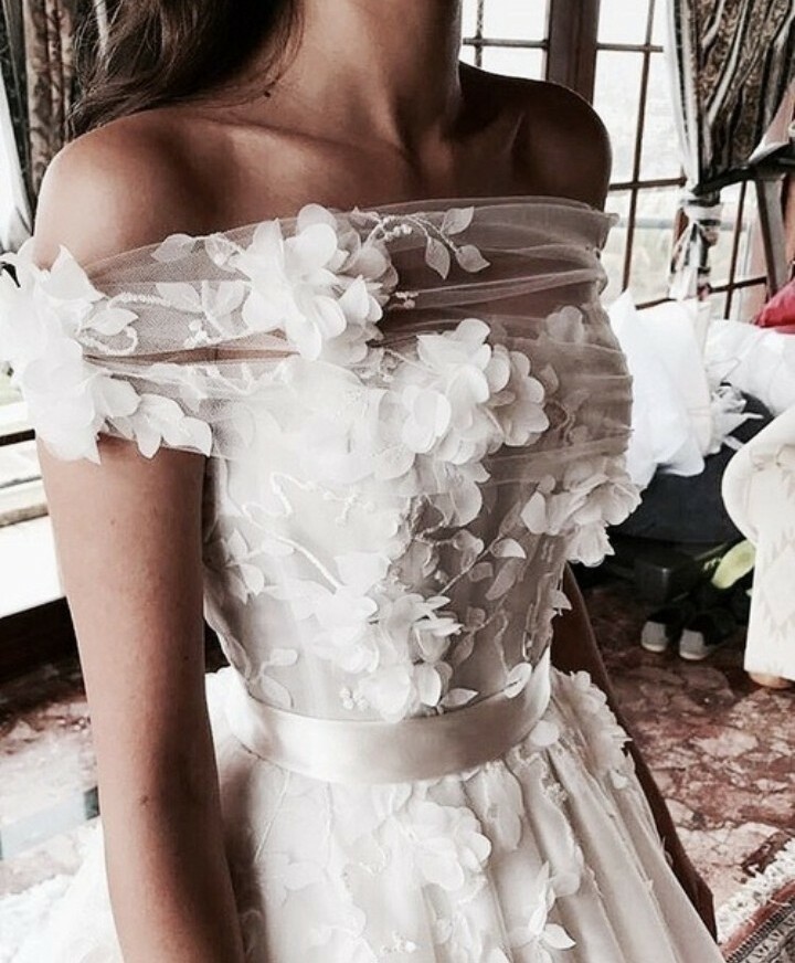 girl, white, fashion and flowers