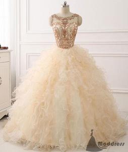 long prom dress, beading and wedding dress