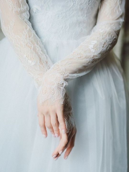 bride, wedding dress and lace
