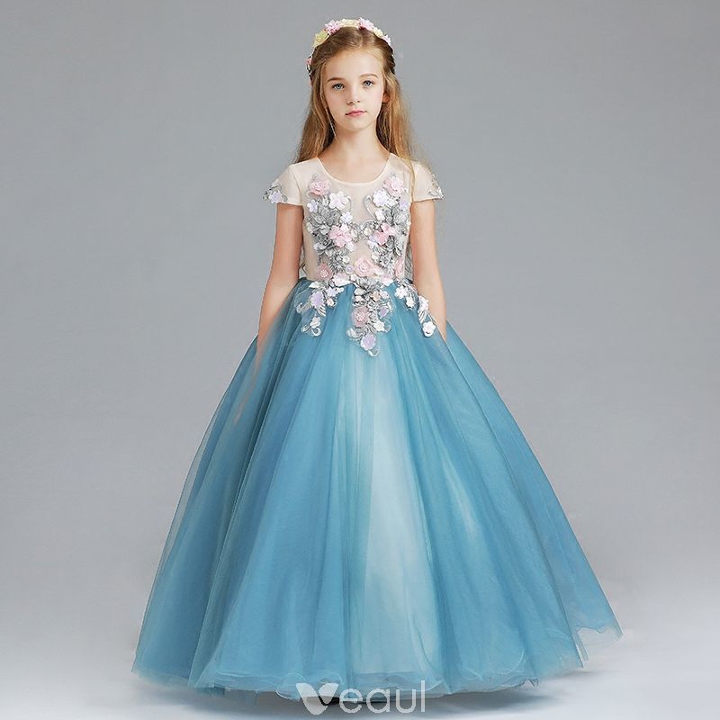flower girl dress, ball gown, tulle and wedding party dresses