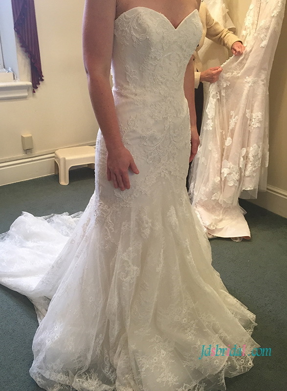 wedding trends, fashion bridal dress, lace mermaid bridal gown and wedding plan