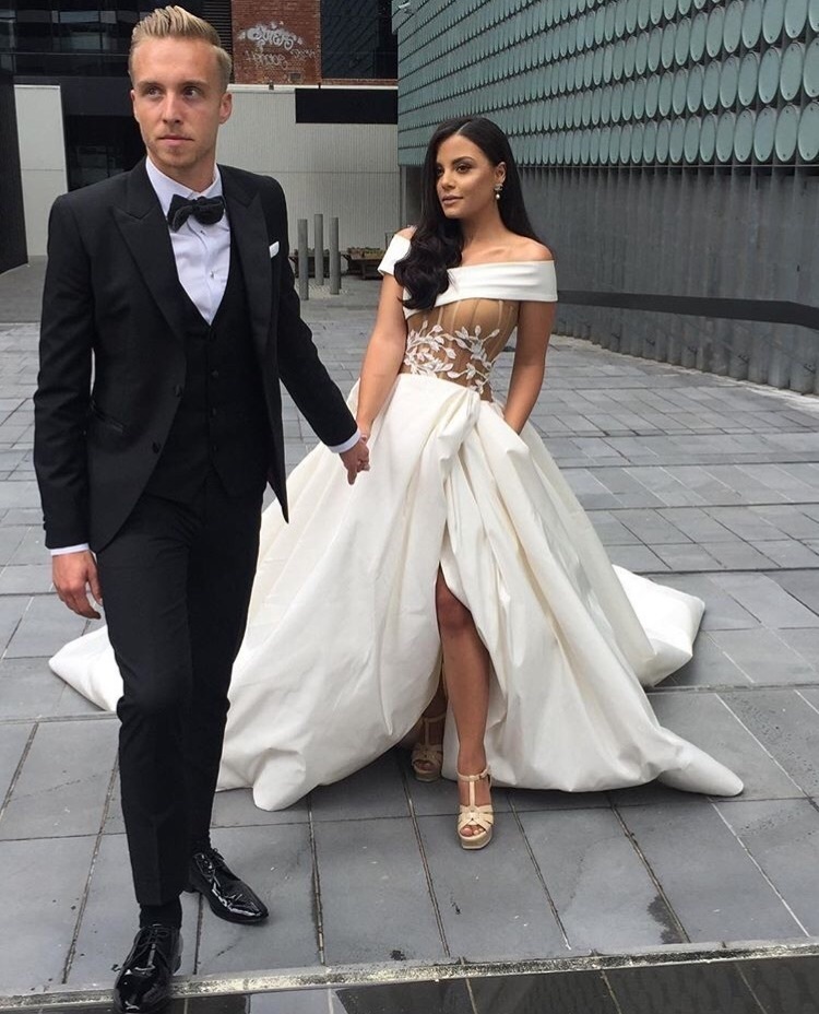 beauty, gown, couples and wedding dress