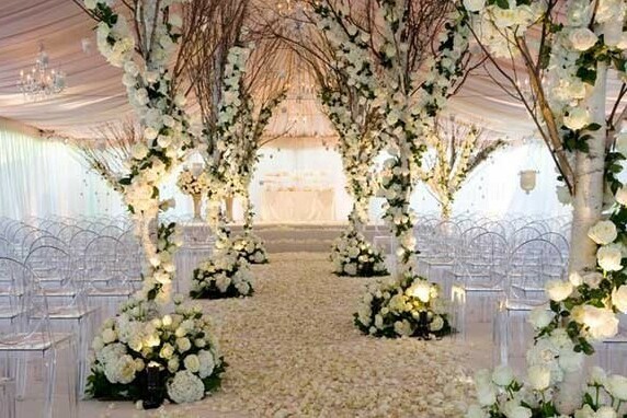 chic, flowers and green